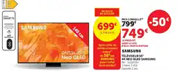 Hyper U SAMSUNG TÉLÉVISEUR 55" 4K NEO QLED offre
