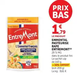 U Express EntreMont L'Emmental Français offre
