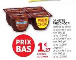 U Express Danette offre