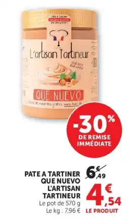 U Express L'artisan Tartineur Pate a tartiner que nuevo offre