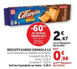 U Express LU Granola Kango offre
