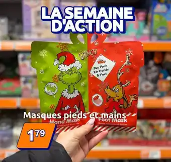 Masques pieds et mains
