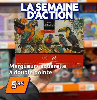 Marqueurs aquarelle a double pointe