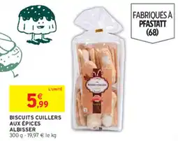 Intermarché ALBISSER Biscuits cuillers offre