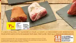 Intermarché JARRET CRU FUMÉ offre