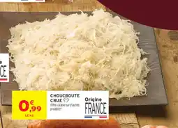Intermarché CHOUCRUTE CRUE offre