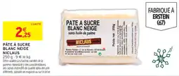 Intermarché NICLAUS PÂTE À SUCRE BLANC NEIGE offre