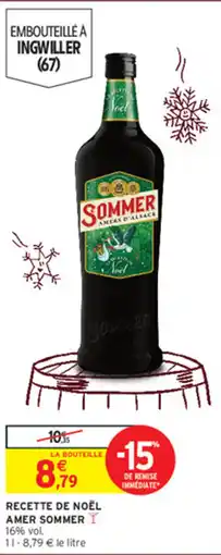 Intermarché SOMMER Recette de Noël offre