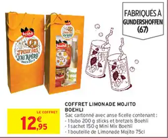 BOEHLI COFFRET LIMONADE MOJITO