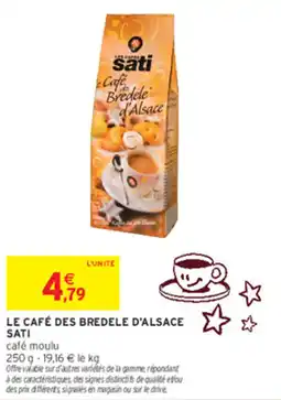 Intermarché SATI café moulu offre