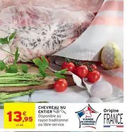 Intermarché CHEVREAU NU ENTIER offre