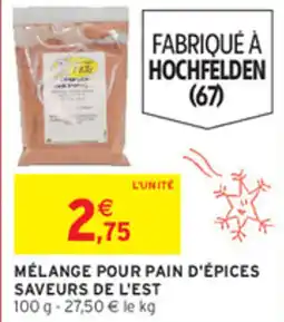 Intermarché Mélange pour pain d'épices offre