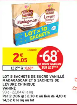 Intermarché VAHINÉ Levure Chimique offre