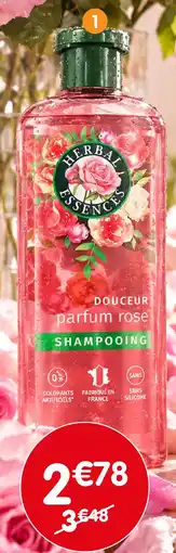 b&m Herbal essences shampooing offre