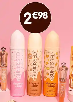 b&m Sunkissed mousse de douche offre