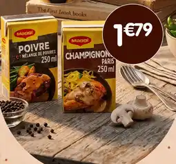 b&m Maggi sauce offre