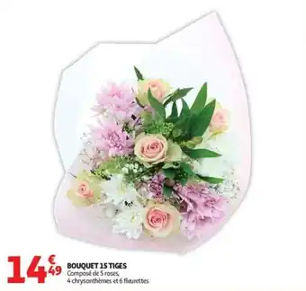 BOUQUET 15 TIGES