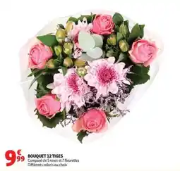 Auchan Supermarché BOUQUET 12 TIGES offre