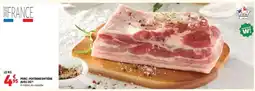 Auchan Supermarché PORC POITRINE ENTIÈRE offre