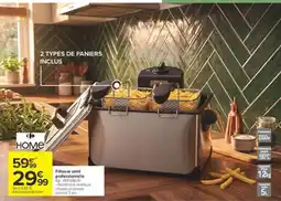 Carrefour Market HOME Friteuse semi professionnelle offre