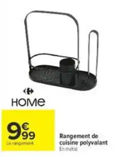 Carrefour Market HOME Rangement de cuisine polyvalant offre
