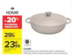Carrefour Market HOME Cocotte offre