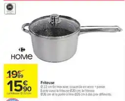 Carrefour Market HOME Friteuse offre