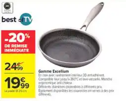 Carrefour Market Gamme Excellium offre