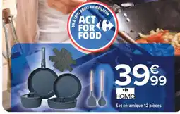 Carrefour Market Home set céramique offre