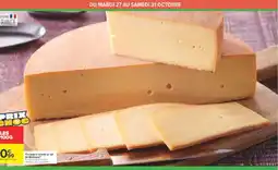 Carrefour Market Fromage à raclette au lait de Montagne offre