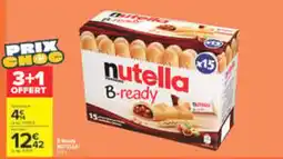Carrefour Market Nutella B-ready offre