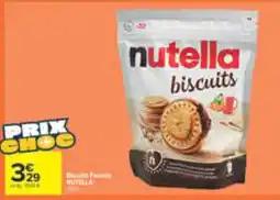 Carrefour Market Nutella biscuits offre