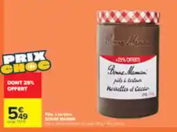 Carrefour Market Bonne Maman Pâte à tartiner Noisettes et Cacao offre