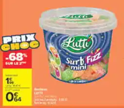 Carrefour Market Lutti Surf Fizz mini offre