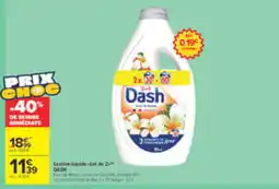 Carrefour Market Dash Lessive liquide offre