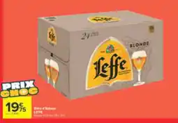 Carrefour Market Leffe Blonde offre