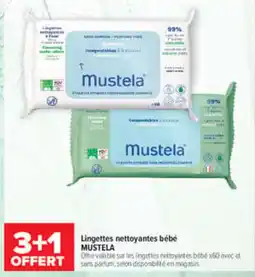 Carrefour maPara parapharmacie Mustela Lingettes nettoyantes bébé offre