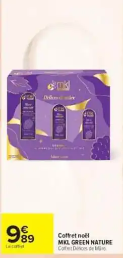 Carrefour maPara parapharmacie MKL COffret noël offre