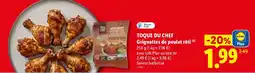 Lidl TOQUE DU CHEF Grignottes de poulet rôti offre