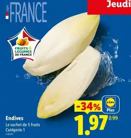 Lidl Endives offre