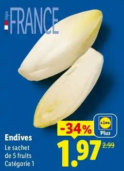 Lidl Endives offre