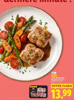 Lidl L'ÉTAL DU BOUCHER Paupiettes de veau offre