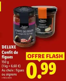 Lidl Deluxe Confit de figues offre
