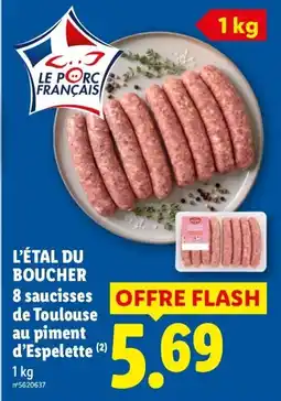 Lidl L'ÉTAL DU BOUCHER offre