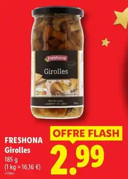 Lidl Freshona Girolles offre
