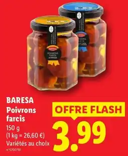 Lidl BARESA Poivrons farcis offre