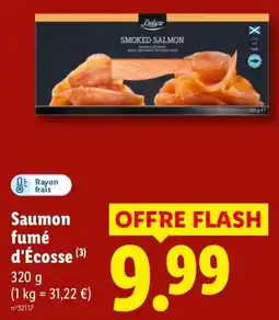 Lidl Delice Saumon fumé offre