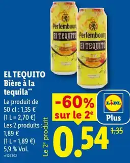Lidl Perlembourg EL TEQUITO offre