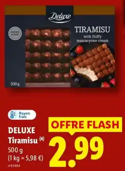Lidl Deluxe Tiramisu offre
