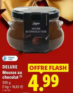 Lidl Deluxe Mousse au chocolat offre